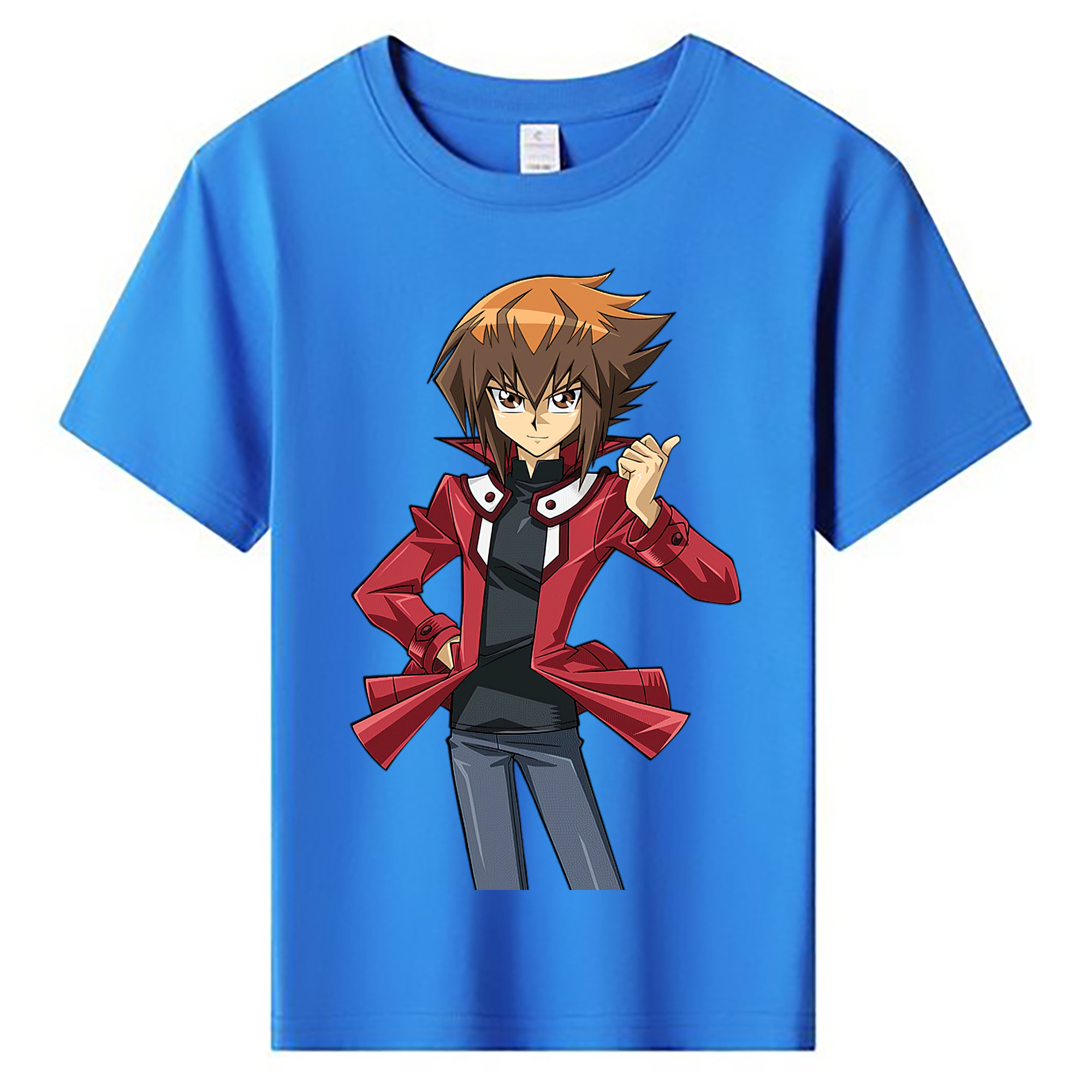 （画像用） 遊☆戯☆王 Yu-Gi-Oh! 綿100％キッズTシャツ（フロントプリント）